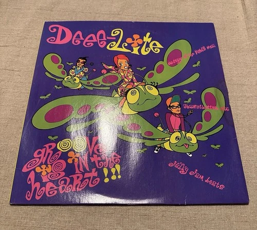 Deee-Lite Groove Is In The Heart What Is Love Vinyl 12" EP Elektra 0-66622 Remix