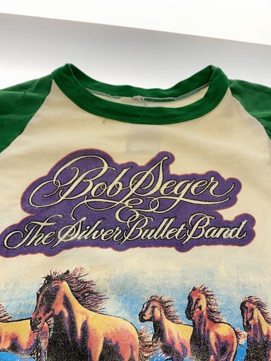 ALTRA T shirt altre marche anni 80 Bob Seger crema raglan usate