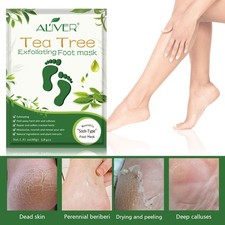 Exfoliating Peel Foot Mask Socks Baby Soft Feet Renewal Removes Dead Skin Callus