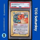 2002 POKEMON EXPEDITION SET #9/165 DRAGONITE HOLO RARE PSA 7