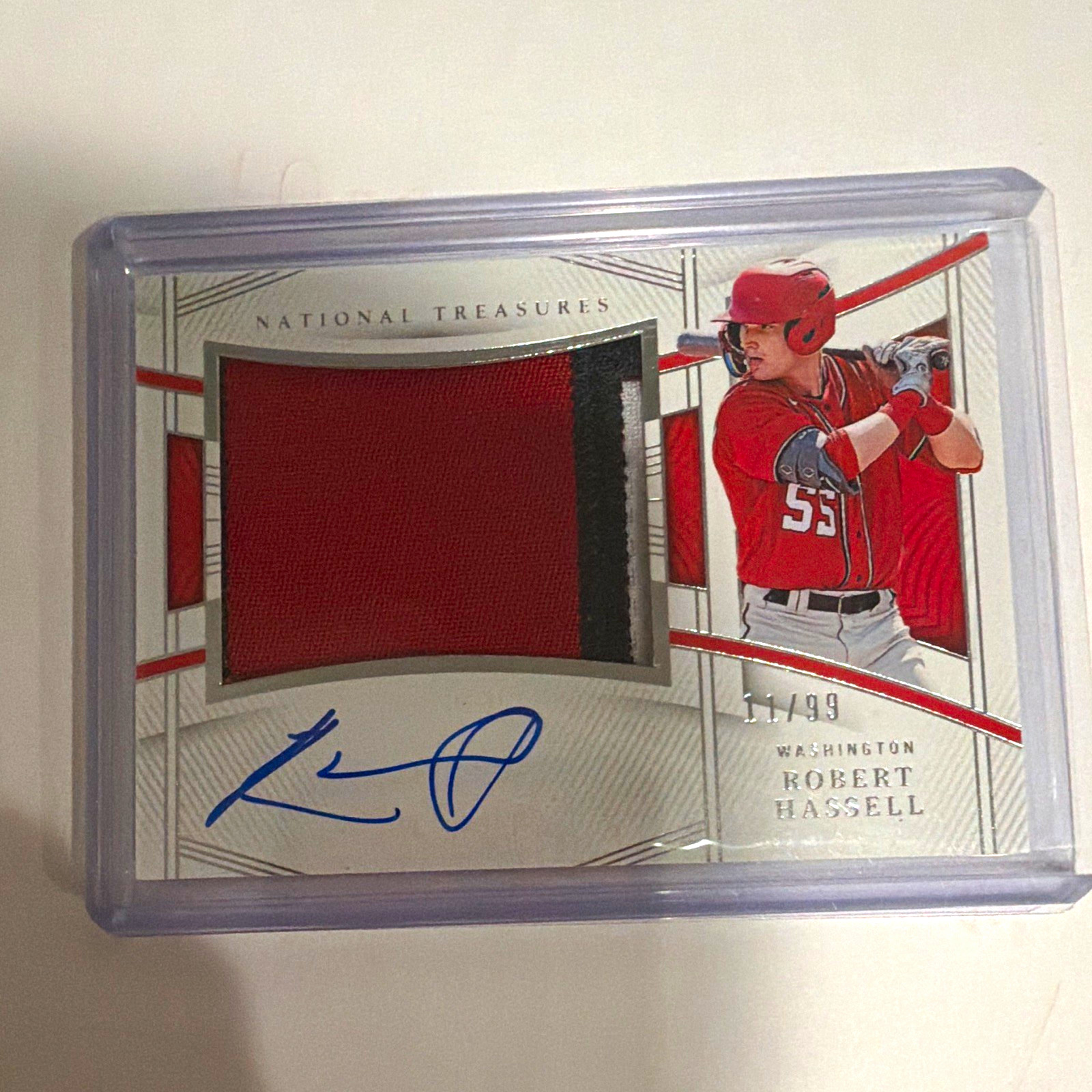 Panini 2023 National Treasures Rookie Material Signatures RC Auto Relic /99 #109