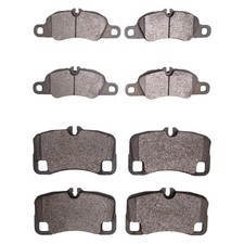 For Porsche 911 09-12 Dfc Trackstreet Low Metallic Front Rear Brake Pad Set