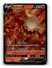 heatran v pokemon card price [1RR] Magma Fail (90+) If you have a Stadium in play Heatran V ENGLISH - 025/189