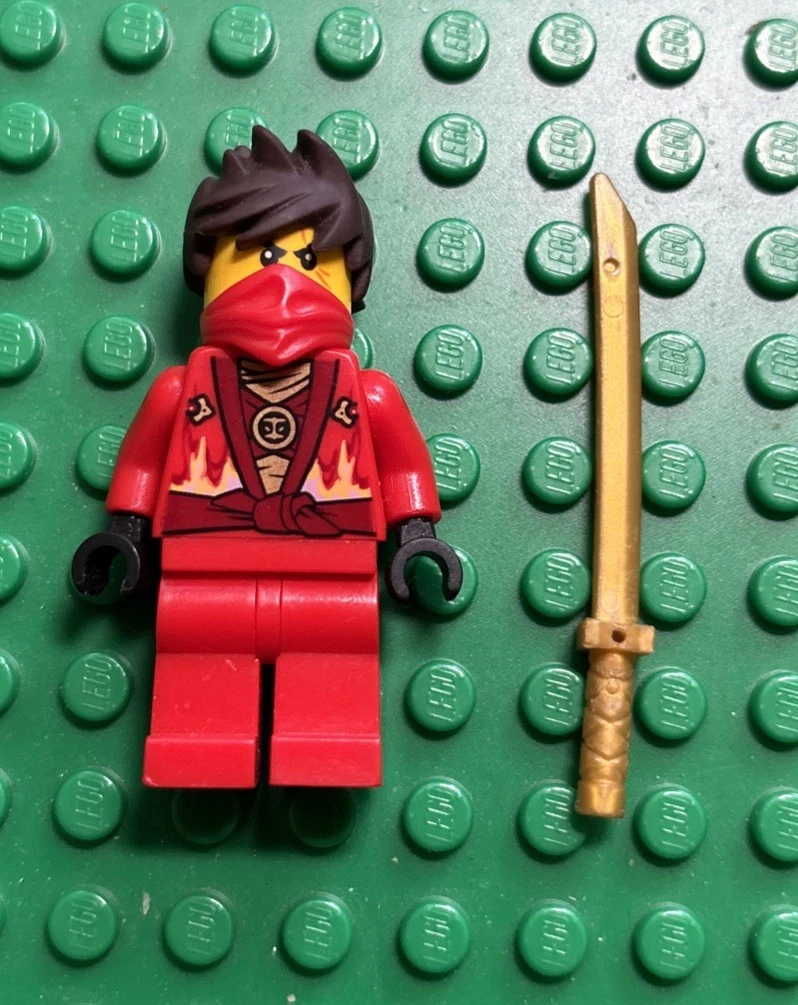 Red NINJAGO Minifigure LEGO (R) Minifigures for sale | eBay