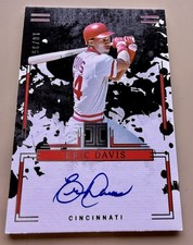 Panini Impeccable Immortal Ink Eric Davis Auto /35 Reds II-ED 2025