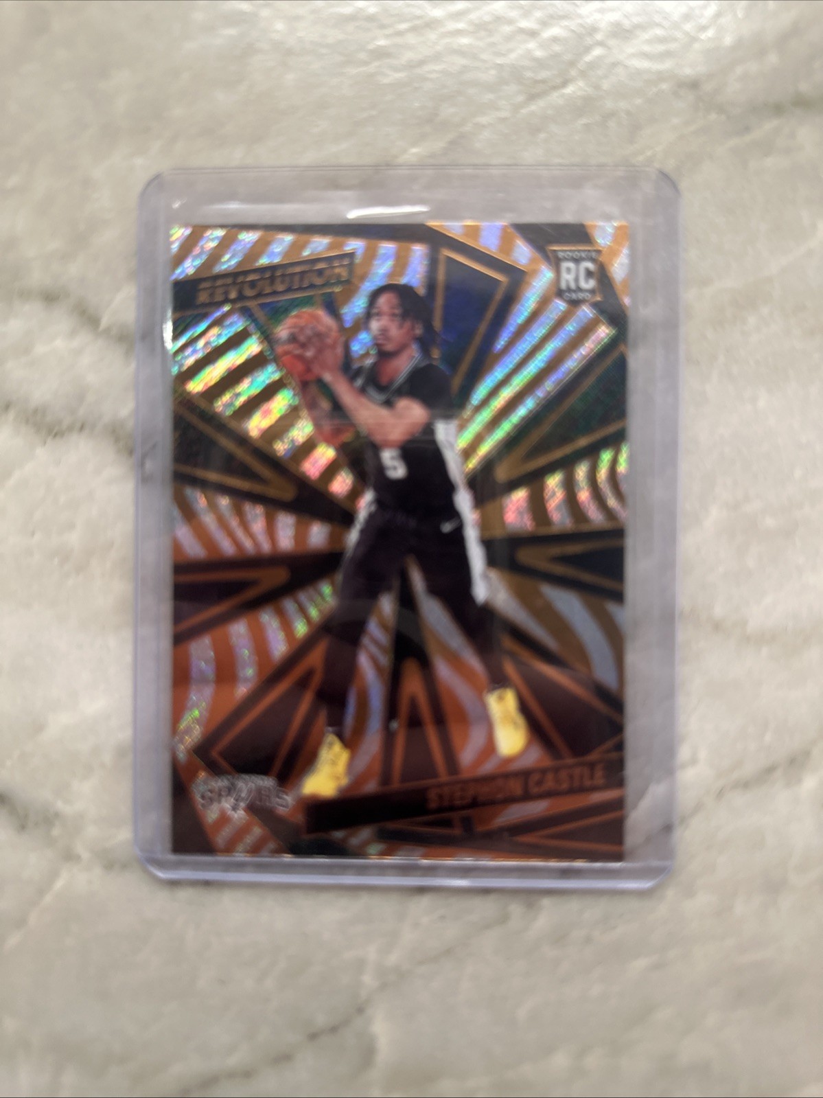 2024-25 Panini Revolution - Rookies Stephon Castle #116 Groove (RC)