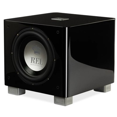 REL T/9x - Subwoofer in schwarzer Ausführung. 10 Zoll - 300W