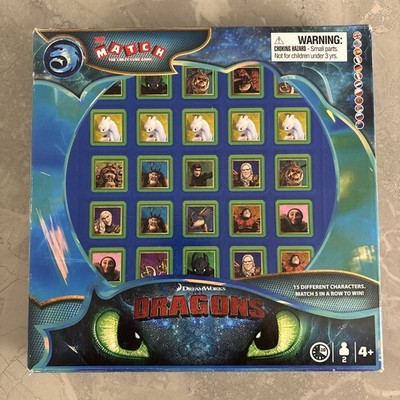 Drachenzähmen leicht gemacht Brettspiel Top Trumps Match für 2 Spieler ab 4+ 
