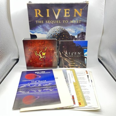 Riven: The Sequel to Myst Computer  Windows/Mac 1997 Complete w/ Inserts