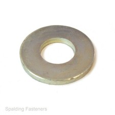 Image of Zinc Plated Extra Thick Table 4 Heavy Flat Washers Imperial Sizes