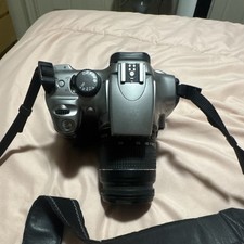 Canon EOS Rebel Digital SLR Camera Silver Black Built-in Flash