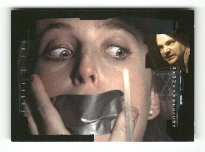 2001 Inkworks X-Files S4 & S5 3 Unruhe Pruitt Taylor Vince  BXCP60
