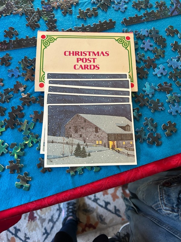 Vintage Current Christmas Holiday 13 Postcards