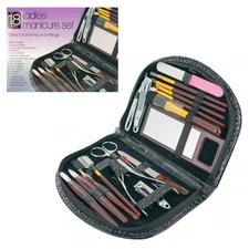 18PCS Manicure Set Professional Stainless Steel Pedicure Kit Nail Clipper Travel