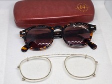 Shady Character James Dean Tortoise Sunglasses 48/24 Used Vintage