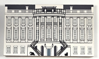The Cat's Meow Village 1991 Washington D.C. Series The White House