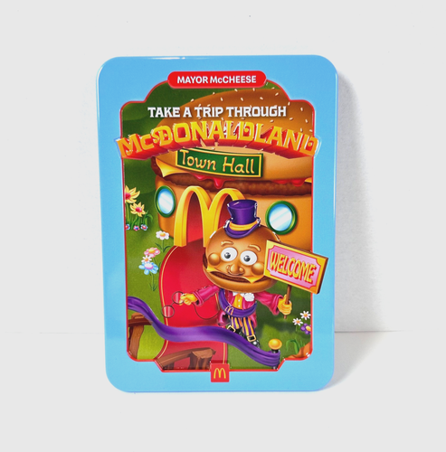 2025 McDonald's McDonaldLand Adult Happy Meal Tin Mayor McCheese - Picture 1 of 4