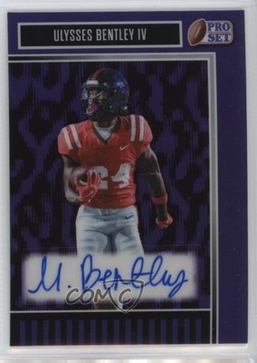 2025 Leaf Pro Set Metal Purple Prismatic 12/15 Ulysses Bentley IV Auto 6o3
