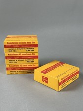 4 Sealed KODAK Kodachrome 40 Sound Color Movie Film Super 8 Cartridges Exp 1978