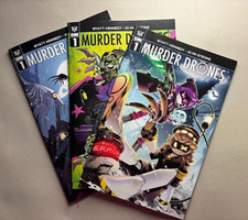Murder Drones #1 • 1st Print • 2026 Oni Press Comics • Cover A + B + C Variants