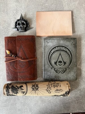 AC Black Flag Resynced Collectors Edition Extras OHNE Spiel & OHNE Edward Figur