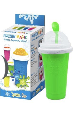 Slushy Maker Cup, Slushie Cup Maker for All Age (Green)