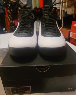 Jordan Jumpman Pro Black/White/Red Men s Mid Top Basketball Size 14 Sneaker