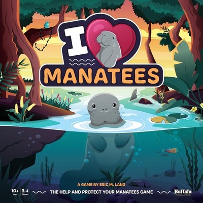 I Heart Manatees   Family Board Game (2 4 Players)