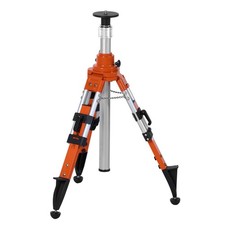 Heavy-Duty Aluminum Tripod for Lasers: 5/8"-11 Thread, 12lb Load, 27-68in Height