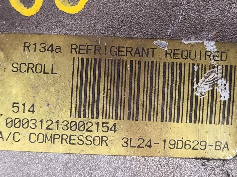 Compresor de aire acondicionado 4 puertas excluyendo Sport Trac compatible con 02-05 EXPLORER 1707330 Foto 4 de 4