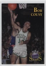 1996 Topps Stars Finest Refractor Bob Cousy #10 HOF 04at