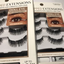 TWO Ardell Pre-Mapped Eyelash Extensions Kits Lot NEW 4 Sets Plus Tool Lash Glue