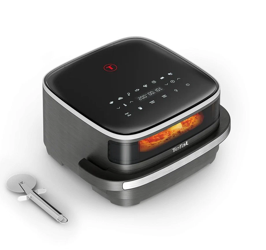 Tefal FW402HG0 4.5L Pizza Oven Air Fryer Easy Fry XL Capacity 2200w Grey - Image 2 of 4