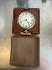 1910-1920s Antique Elgin 8 Days Large Travel Pocket Watch - Not Working