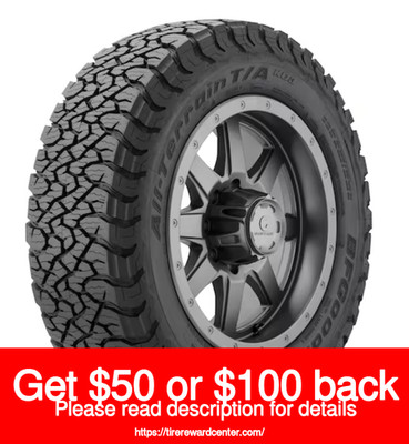 油彩『The Package Left in the Cold』 BFGoodrich All-Terrain T/A KO3 LT275/50R22 119/116S 10 Ply
