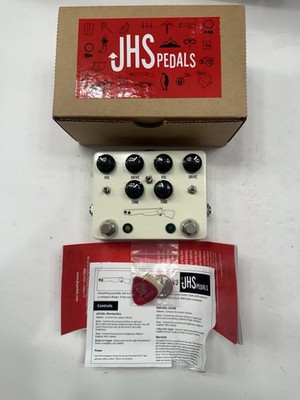 JHS Pedals Double Barrel V3 Overdrive Guitar Effect Pedal + Original Box