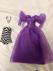 Vanessa Ariel Little Mermaid Gown Necklace Bathing Suit Vintage Stripe Repro Lot