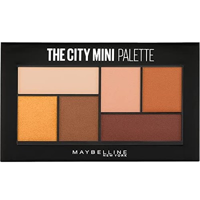 Maybelline New York The City Mini Eyeshadow Palette, Hi-Rise Sunset, 0.14 oz.