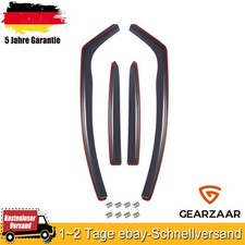 Windabweiser Regenabweiser Satz Geeignet für Ford Focus III Mk3 11-18 mit clips