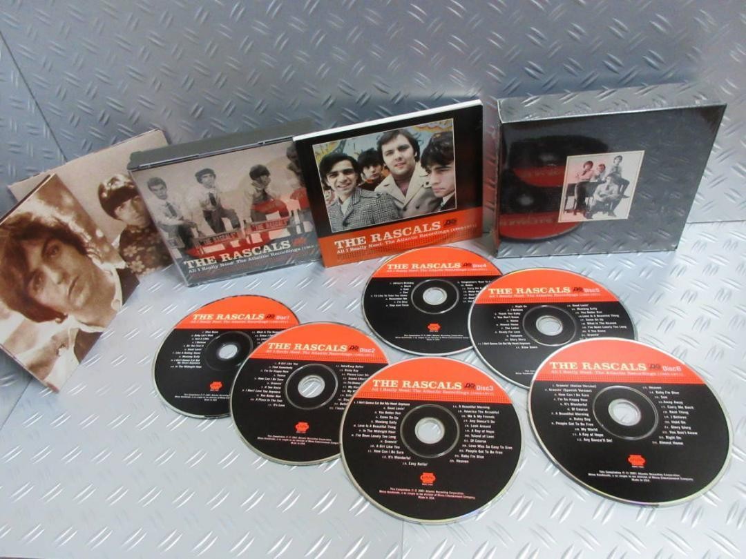 ★THE RASCALS / ラスカルズ★CD-BOX(6CD) ◇限定3000 イッツ・ワンダフル！ ザ・コンプリート・アトランティック