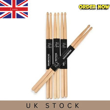 Wood Drum Sticks 5A/7A Drum Set Classic Drumsticks Drum UK**