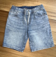 Cat Jack Kids Boys Medium Wash Denim Bermuda Shorts Size Medium