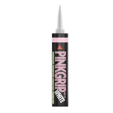 EVERBUILD PINK GRIP SF 350ml  Solvent Free White Adhesive Glue GRAB BONDING