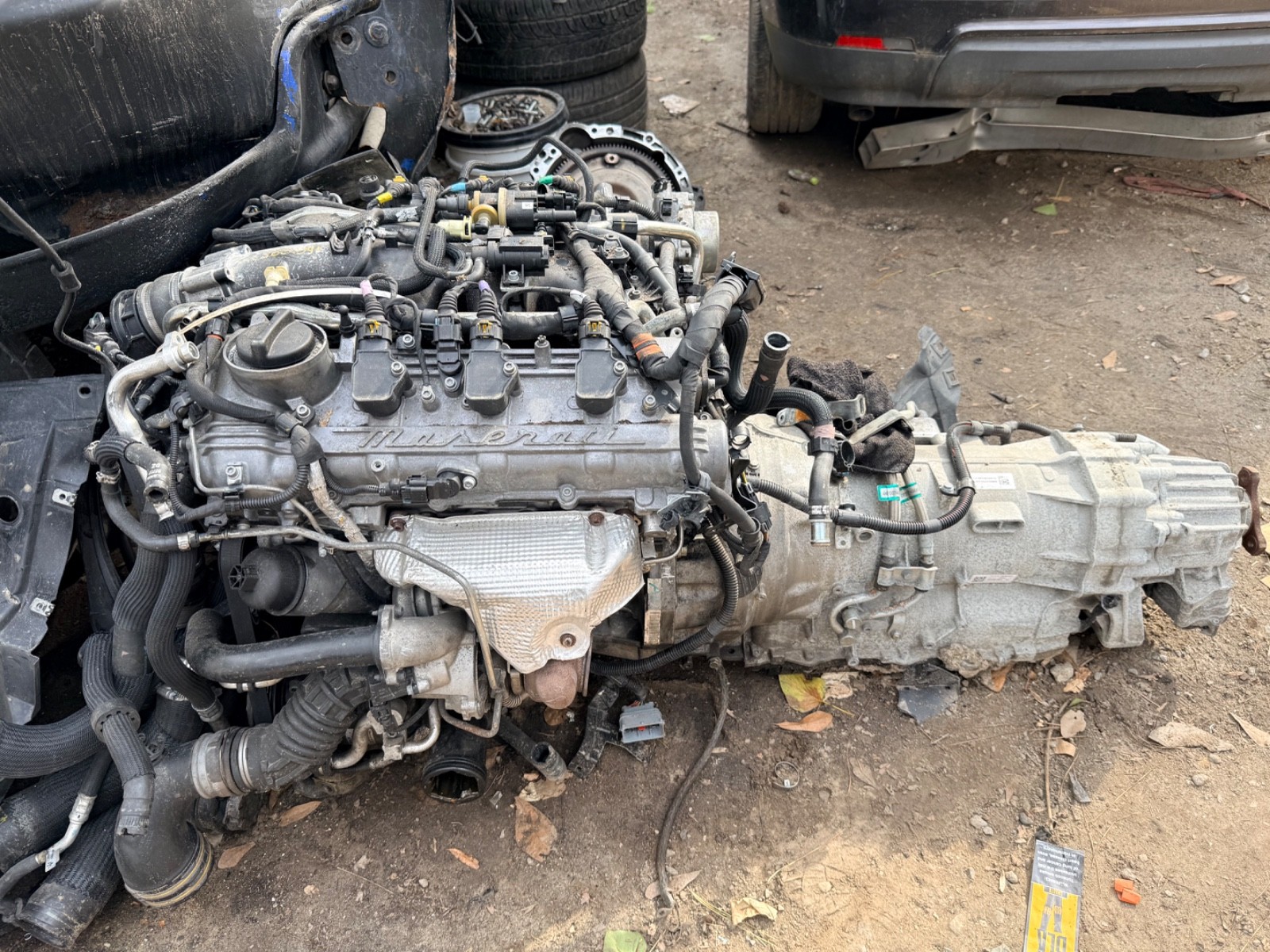 maserati levante engine and Transmission