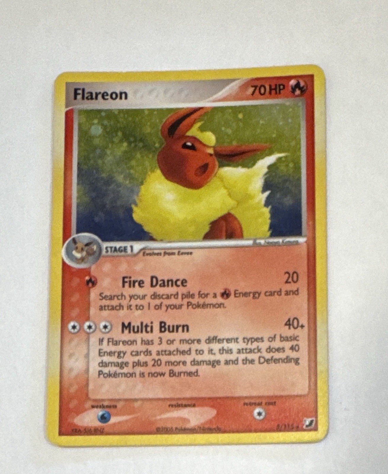 Flareon 5/115 Unseen Forces Holo