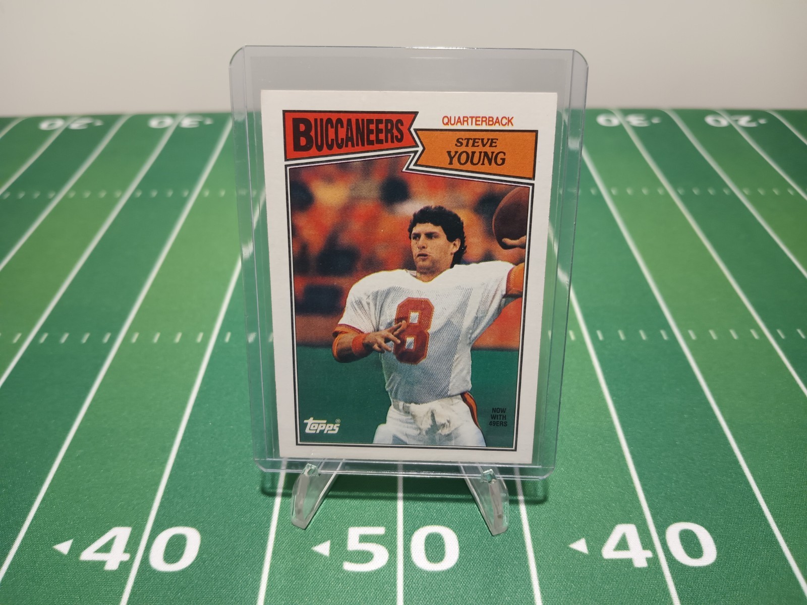 Steve Young (HOF) - 1987 Topps #384 49ERS