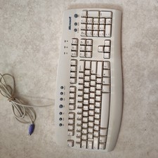 Microsoft Internet Keyboard PS/2 Wired RT9410 V 56TWR Good Condition