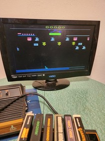 TESTED WORKS GOOD Vintage  Brain Six Pack Select-A-Game RGA-1360 Atari 2600 