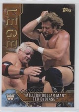 2017 Topps Legends of the WWE Bronze Million Dollar Man Ted DiBiase #63 g9z