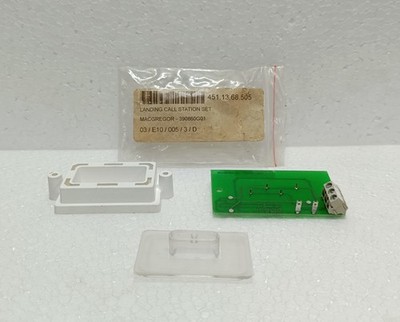 KONE 390860G01 Elevator Board 451.13.68.505 MACGREGOR 390860G01 Call Station Set